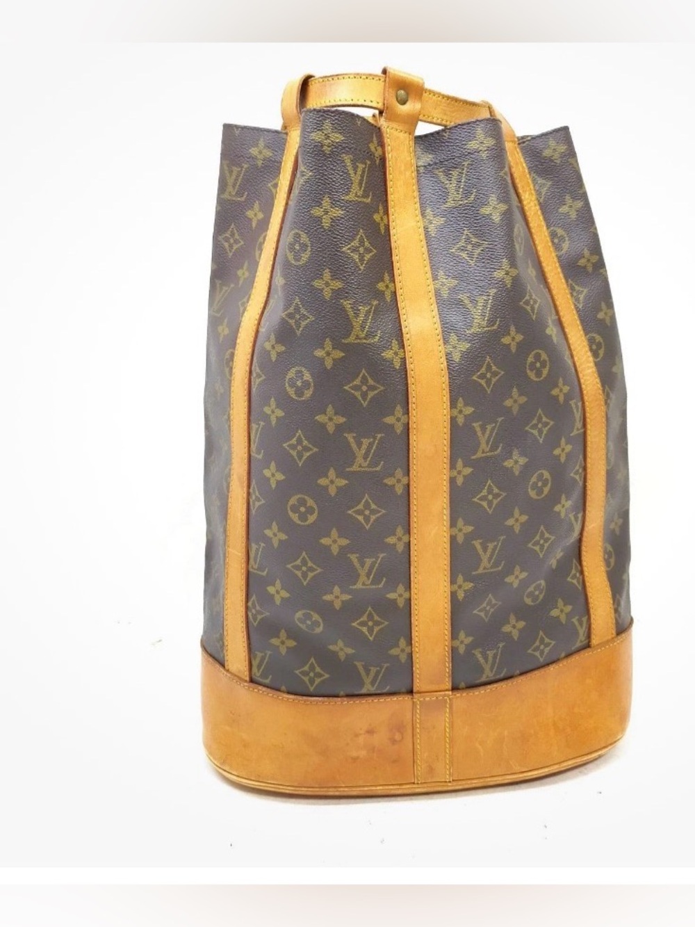 Louis Vuitton Monogram Randonnee Monogram Drawstring Bucket Bag